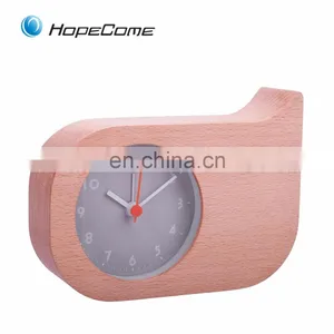 Cheapest Table Wooden Alarm Time Clock thumbnail-2
