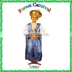 TZ8863 New Style Blue Aladdin Costumes For Boys Factory thumbnail-1