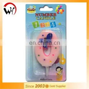 EN71 Number '0' Butterfly Birthday Candle Wholesale Candle thumbnail-1