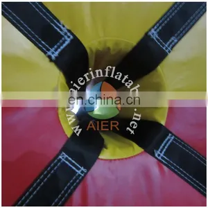 Best Selling 3-color Bungee Run, Commerical Inflatable Racing Sport Game thumbnail-6