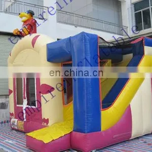 Commercial Inflatables,inflatable Bouncer With Slide,cheap Inflatables CC084 thumbnail-1