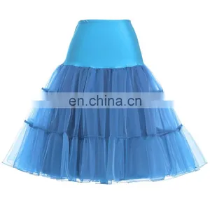 Grace Karin Sky BlueTutu Petticoat Underskirt Crinoline Skirt For Wedding Vintage Dress CL008922-14 thumbnail-2
