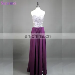 New Bling Bling High Quality Black Long Prom Dresses Best Selling Sexy Sweetheart Beaded Side Slit Girls Formal Dresses WH518 thumbnail-1