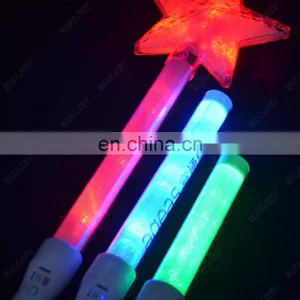 Custom Logo Printing Cheering Red Heart Shaped LED Party Glow Sticks thumbnail-4