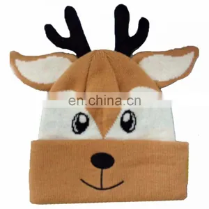 Cartoon Characters Beanie Hat Fabric Beanie Knitted Hat thumbnail-1