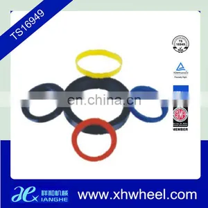 Colorful Aluminum Wheel Hub Centric Rings thumbnail-1