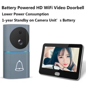 Photo Supports IOS/Android Video Door ip Wifi thumbnail-1