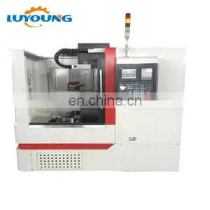 Ck680 High Quality 2 Axis Metal Cnc Vertical Turning Lathe Machine thumbnail-2