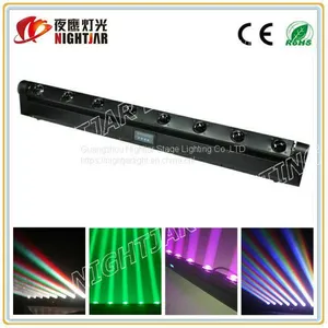 8*10W LED Moving Head Beam Light Stage Lighting DJ Party Disco Wedding Lighting thumbnail-1