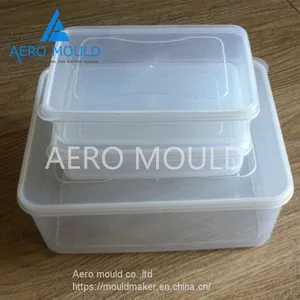 2018 Hot Selling Plastic Food Rectangle Containers Mould Machine thumbnail-2
