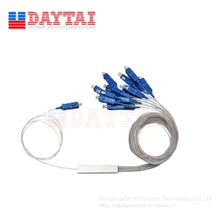 Mini Passive FTTH Fiber Optical Cable 1x16 PLC Splitter thumbnail-1