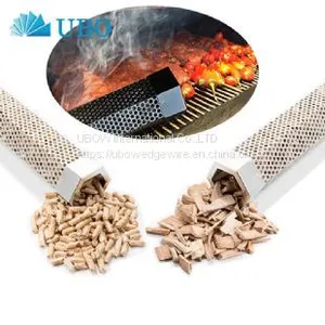 12 Inches Stainless Steel Hexagonal BBQ Smoking Tubes thumbnail-2