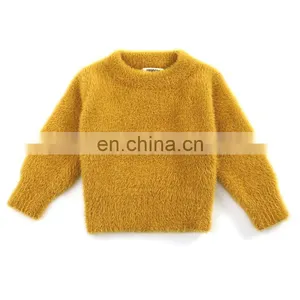 Baby Sweaters Girls' Sweet Sold Sweater Autumn Winter Warm Tops Kids Clothing thumbnail-2