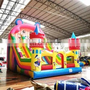 Good Quality Children High Slide, Inflatable Bouncy With Slide for Sale thumbnail-6