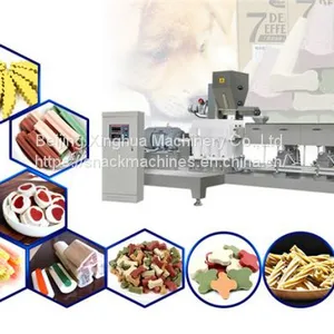 How Is Pet Chew Produced By Using The Automatic Pet Chewing Making Machine? thumbnail-1