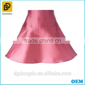 OEM Lady Skirt A-line Jacquard Silk Women Skirt From Brazil thumbnail-1