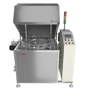PLC Touching Screen Single Station Rotary Spray Cleaning Equipment thumbnail-3