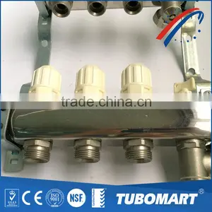 Customize Size Hotsale Plumbing Brass One-piece Manifold for Underfloor Heating thumbnail-4