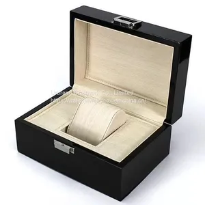 High Quality Wholesale Custom Pu Jewelry Gift Packaging Watch Gift Box With Pillow thumbnail-1