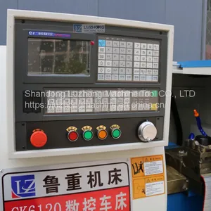 CK6120 CK6125 Mini CNC Lathe Small Gear Head Lathe Machine For Sale thumbnail-5