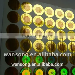 3D Hologram Label Roun Design Printint Logo 3d Hologram thumbnail-4