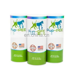 Custom Paper Can For Powder-related Product Cylinder Paper Canister With Shaker Lid Paper Tube Packaging With Custom Print thumbnail-1