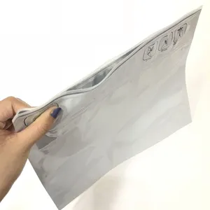 1/8oz 1/4oz 1/2oz 1oz 1LB Custom Printed Mylar Dispensary Packaging Supplies Pinch Slide Exit Bag thumbnail-1
