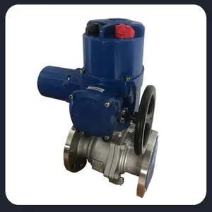 Intelligent Control Electric Ball Valve DN65 Electronic Electric Actuator thumbnail-4