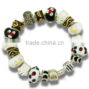 MNP075 Metal Beads Bracelet Metal Plate Bracelet Small Beads Bracelet thumbnail-1