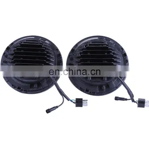 for Jeep RGB Led Headlight Mobile Phone Control Led Head Lamp With Led Ring thumbnail-4