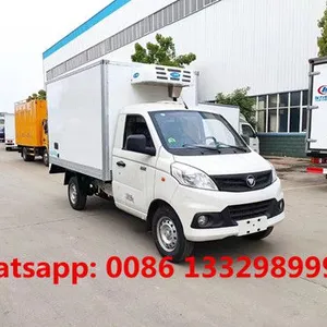 Cheapest Price Gasoline Engine FOTON V1 Refrigerated Minivan 1T Loading Capacity for Sale thumbnail-3