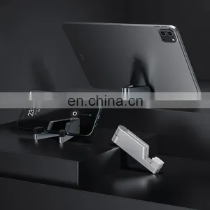 New Arrival Portable Aluminum Foldable Folding Mini Multifunctional Mobile Phone Computer Stand With All Smartphone thumbnail-5