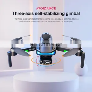 28 Minutes Long Battery 5G HD Image 8K ESC Dual Camera Return Flight Around Three Axis Gimbal Brushless Motor RC S135 GPS Drone thumbnail-2
