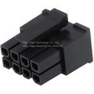 Micro-Fit 3.0 Receptacle Housing, Dual Row, 8 Circuits, UL 94V-0, Low-Halogen, Black 430250800 thumbnail-2
