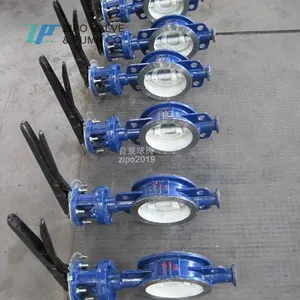 ZIPO Metal Seated or Soft Seated Butterfly Valve thumbnail-2