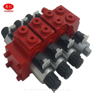 Electromagnetic Multiway Directional Valve 3 Sections Huiren for Agricultural Machinery thumbnail-1