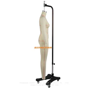 Junmei Brand US_ASTM 4 Female Curvy Body Tailor Sewing Mannequin for Dressmaker Designer Garment Industry thumbnail-3