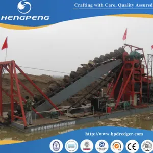 Rugged Construction China Chain Bucket Gold Mining Dredger for Harsh Environments thumbnail-1