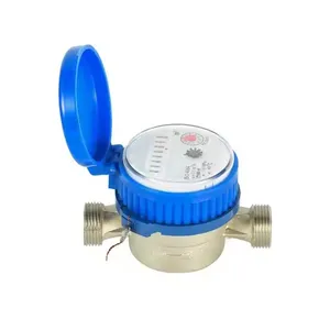 ISO4064 Class B R80 Single-Jet Dry Type Cold Water Meter Brass Water Meter thumbnail-1