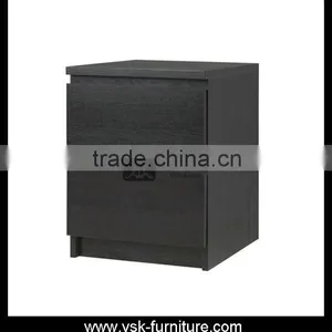 NI-092 Ash Wood Veneer Nightstand thumbnail-1