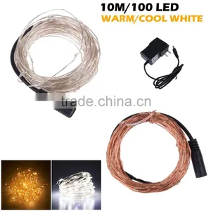 20w 10m Dimmable Led String Copper Wire Lights 12v With rf Controller thumbnail-5