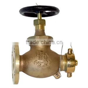 Bronze Marine Hydrant Hose Valve thumbnail-1