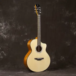 Otis Plywood Guitar Factory OEM 41inch Spruce Wood Guitar M-49 Supplier Folk Acoustic Guitar thumbnail-2