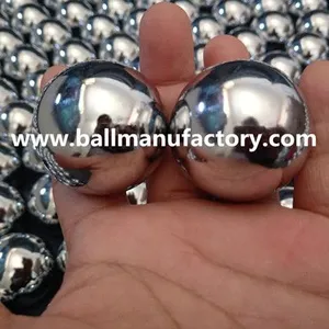 Supply Chinese Baoding Balls With Chiming in Silver Color Diameter 25-30-35-40-45-50-55mm thumbnail-2