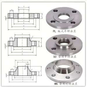 Carbon Steel, Stainless Steel, Alloy Steel, European Standard, Japanese Standard, American Standard, Special-shaped Flat Welded Flange With Neck thumbnail-5