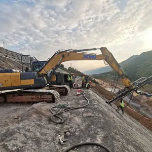 Easy-to-operate Down-the-hole Drill Mounted on an Excavator thumbnail-4