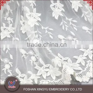 Cheap & Hot Selling Promotion Transparent Net Polyester Mesh Fabric for Girls Dress thumbnail-1