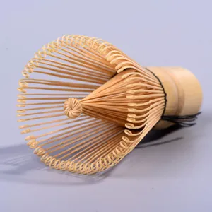 Environmental Friendly OEM Paper Barrel Packed Green Tea Whisk With Custom String Colour thumbnail-1