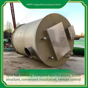 Price of Tai'an Integrated Sewage Lift Pump Stations / Fiberglass Pump Stations for Industrial Wastewater thumbnail-2