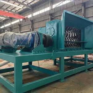 Heavy Duty Cross Cut Shredder Machine Double Shaft Shredder thumbnail-2